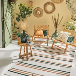 Tapis extérieur en polypropylène Spargi 1742 vert