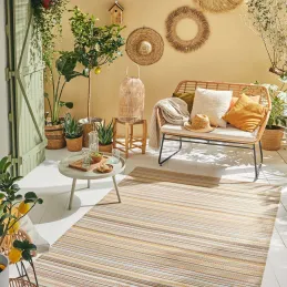 Tapis extérieur en polypropylène Spargi 1746 beige