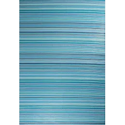 Tapis extérieur en polypropylène Spargi 1746 bleu