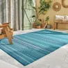 Tapis extérieur en polypropylène Spargi 1746 bleu