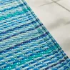 Tapis extérieur en polypropylène Spargi 1746 bleu