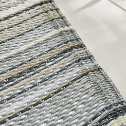 Tapis extérieur en polypropylène Spargi 1746 gris