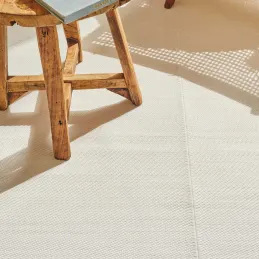 Tapis extérieur en polypropylène Spargi 1747 blanc