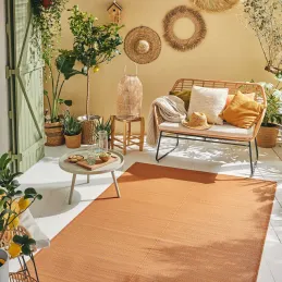 Tapis extérieur en polypropylène Spargi 1747 terra