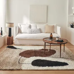 Tapis intérieur en polypropylène Vivara 1062 marron