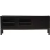 Meuble TV en médium noir Alcoa