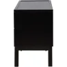 Meuble TV en médium noir Alcoa