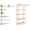 Etagère en kit profondeur 30 cm Natura