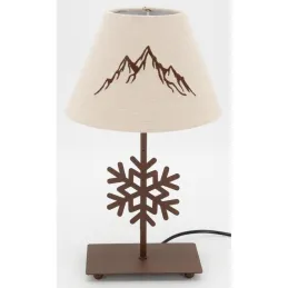 Lampe à poser métal découpé Chatel