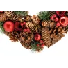 Couronne de Noël pomme de pin