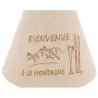 Lampe à poser Bienvenue à la montagne