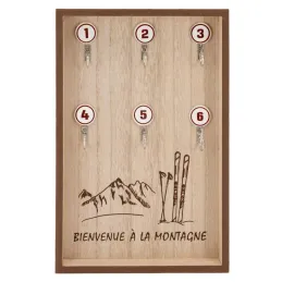 Porte-clés mural "La vie de Chalet"