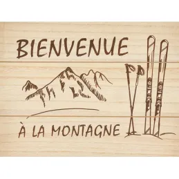 Plateaux Bienvenue à la montagne