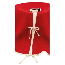Cache-pied de sapin en tissu