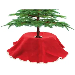 Cache-pied de sapin en tissu
