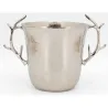 Seau à champagne en aluminium bois de cerf
