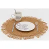 Vaisselle en porcelaine blanche Banc de Poissons