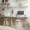 Plateau de bureau en pin massif
