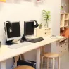 Plateau de bureau en pin massif