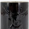 Photophore en verre teinté Cerf