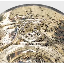 Photophore en verre teinté Cerf