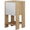Table de chevet en aggloméré Ema