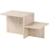 Table basse en aggloméré 80 x 40 x 40 cm Harmony