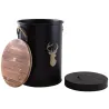 Tabouret et seau à pellets avec pelle Au coin du feu