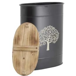 Tabouret et seau à pellets avec pelle Arbre