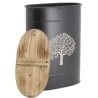 Tabouret et seau à pellets avec pelle Arbre