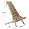 Chilienne en bois EcoChair