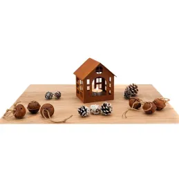 Lot de 6 grelots en métal vieilli