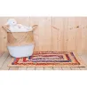 Tapis en jute et coton recyclé India