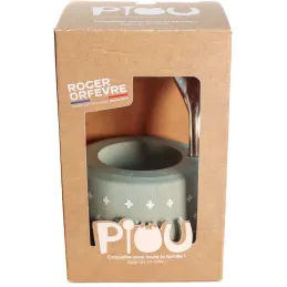 Coffret coquetier en bois Piou Piou