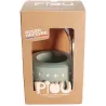 Coffret coquetier en bois Piou Piou