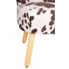Fauteuil effet peau de vache