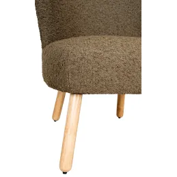 Fauteuil en bouclette coloré
