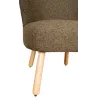 Fauteuil en bouclette coloré