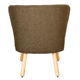 Fauteuil en bouclette coloré
