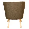 Fauteuil en bouclette coloré