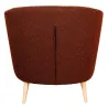 Fauteuil en bouclette coloré
