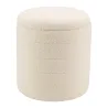 Pouf / coffre en bouclette