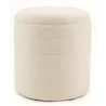 Pouf / coffre en bouclette