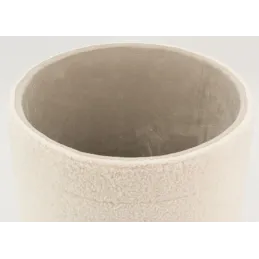 Pouf / coffre en bouclette
