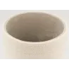 Pouf / coffre en bouclette