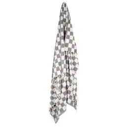 Plaid en coton damier