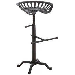 Tabouret haut en fonte