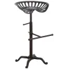 Tabouret haut en fonte