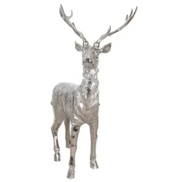 Très grand Cerf sur pied en aluminium