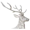 Très grand Cerf sur pied en aluminium